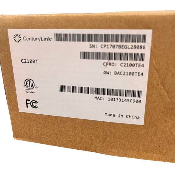 CenturyLink Prism TV Technicolor C2100T 802.11AC Modem Router Gigabit DSL Fiber - Picture 14 of 15